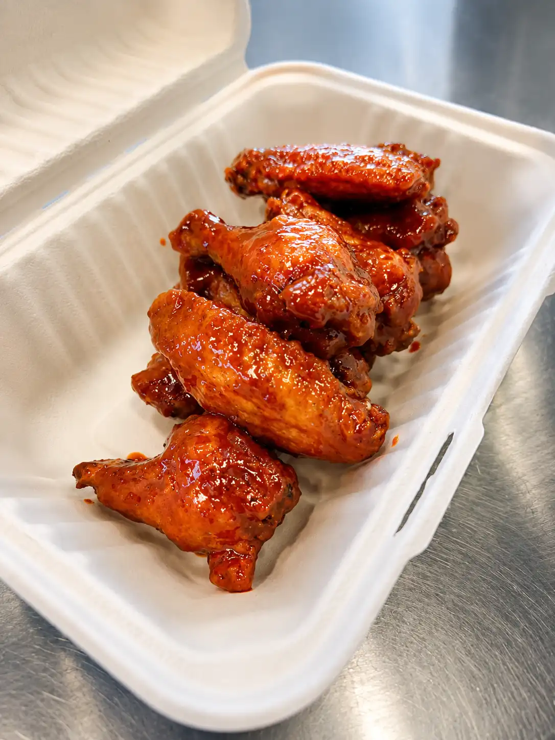 Buffalo wings platter