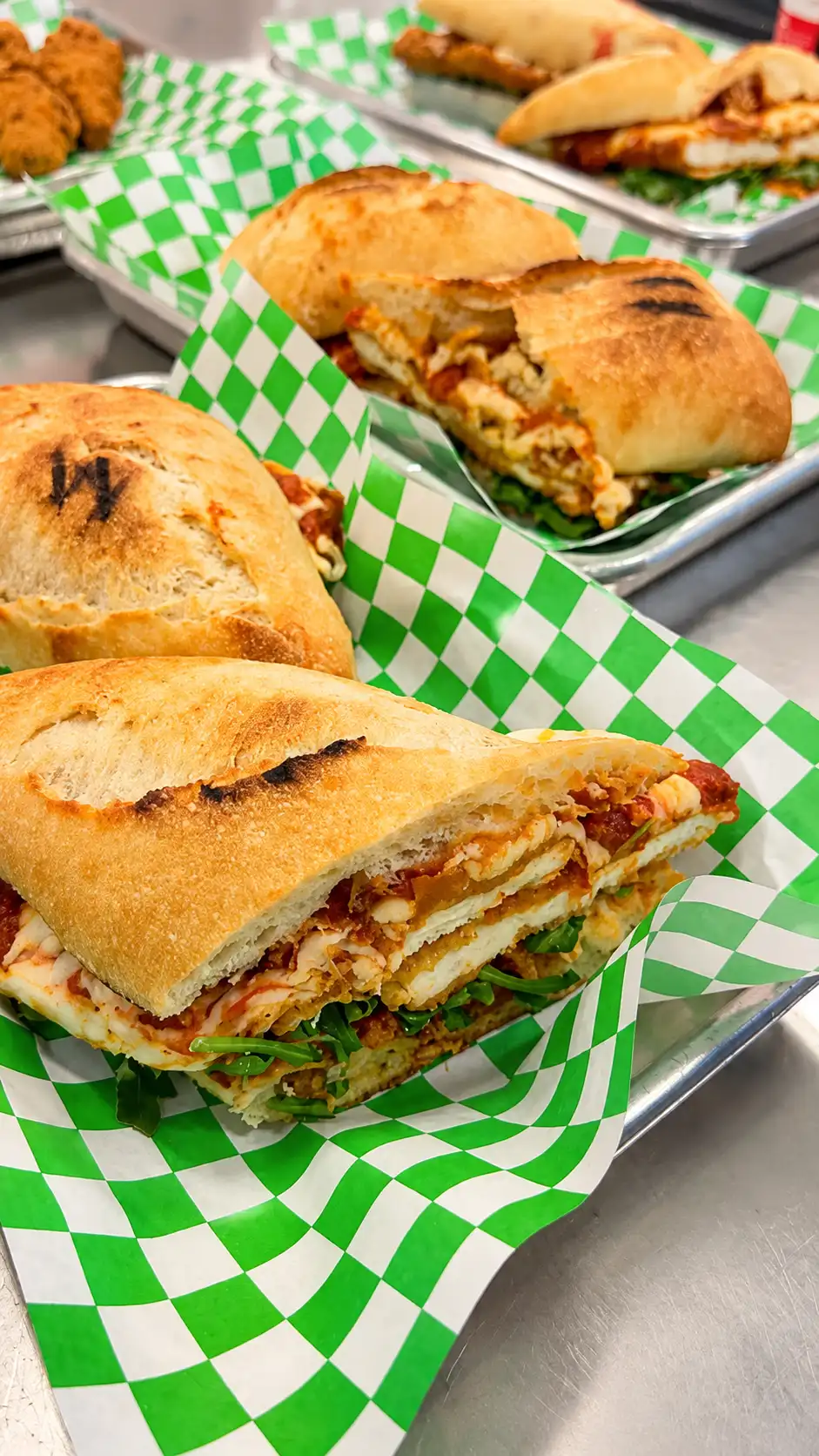 Grilled sandwich duo