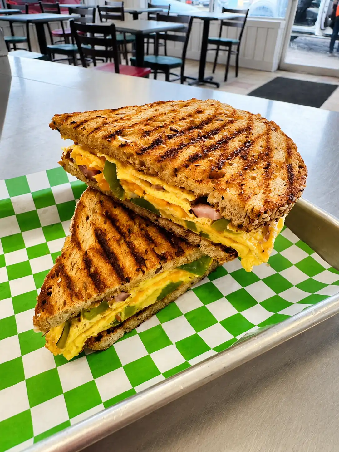 Grilled sandwich stack